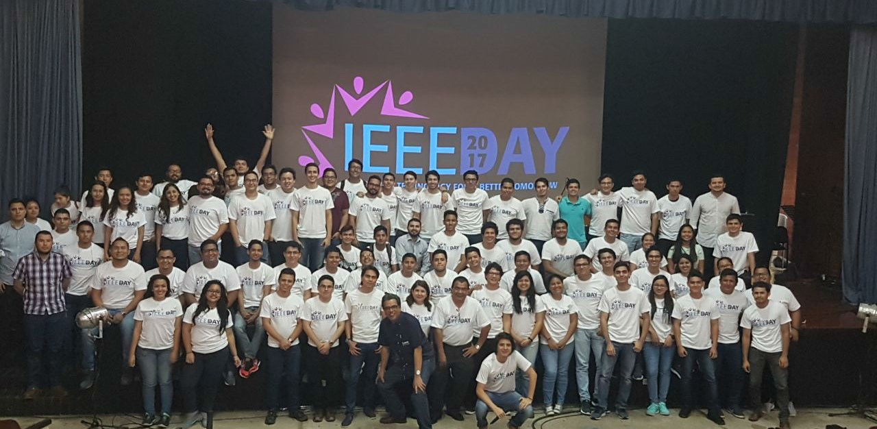 Miembros estudiantiles celebran el IEEE Day 2017