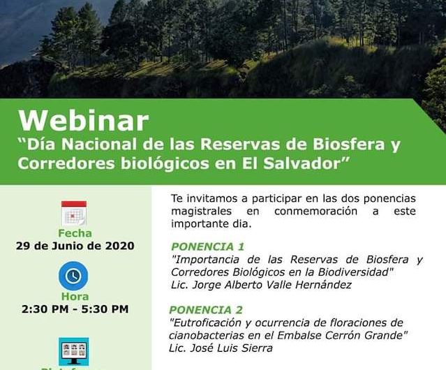 Día Nacional de las Reservas de Biósfera y Corredores biológicos en El Salvador