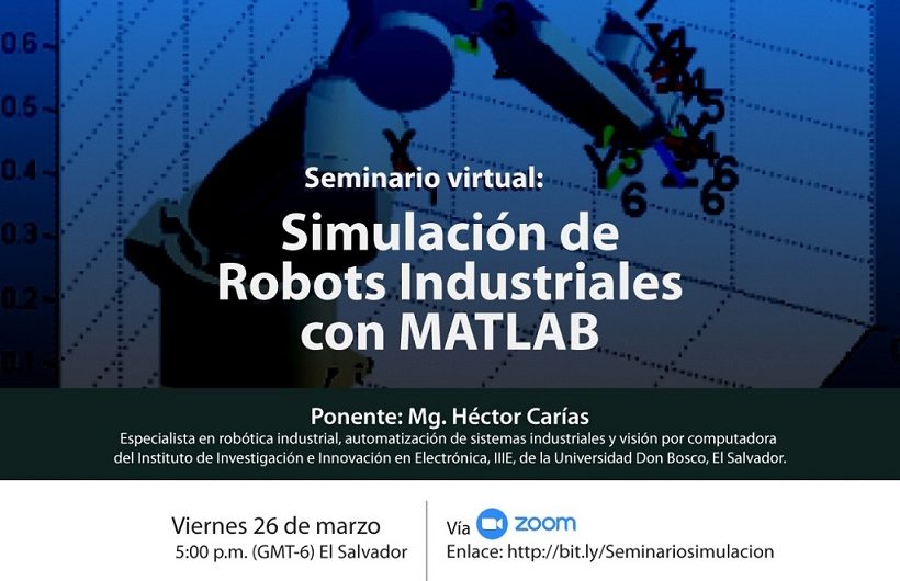 Seminario Virtual: Simulación de Robots Industriales con MATLAB.